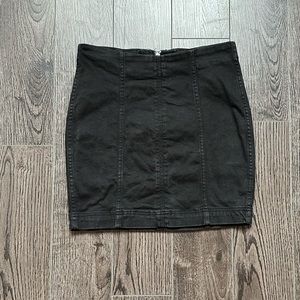 Free People Denim Mini Skirt